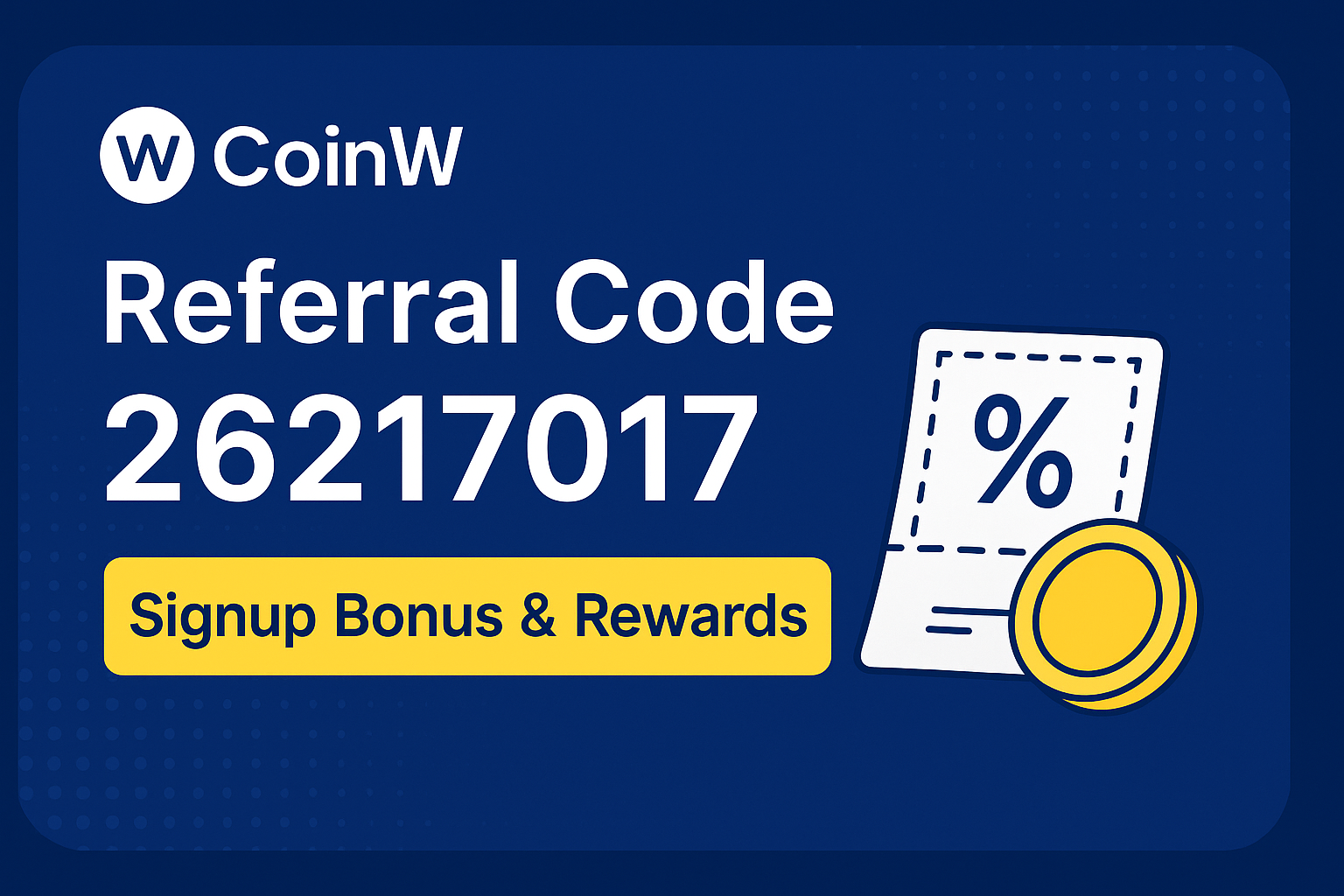 CoinW Referral Code
